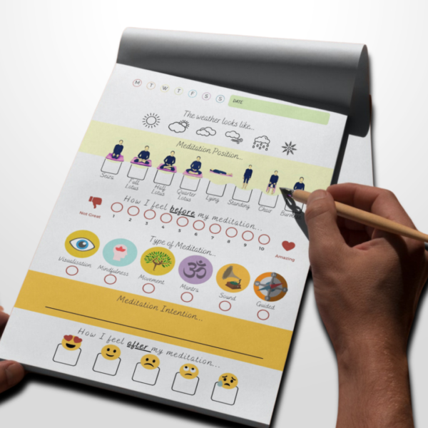 Meditation: Bringing Clarity to Feelings Notepad - Image 3