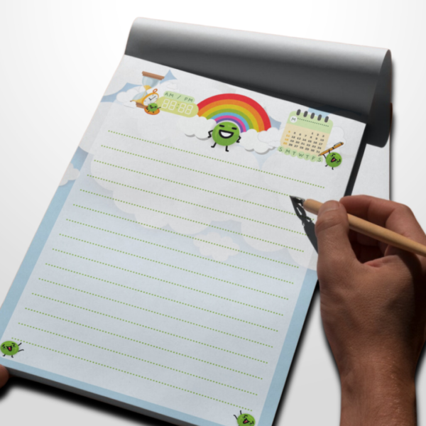 The Happy Pea: Lined Notepad - Image 3