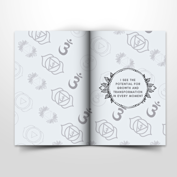 Third Eye Chakra Pocket Notebook | Inc. Affirmations - Image 13