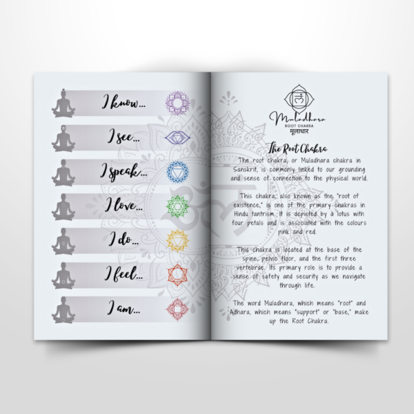 Crown Chakra Pocket Notebook | Inc. Affirmations - Image 9