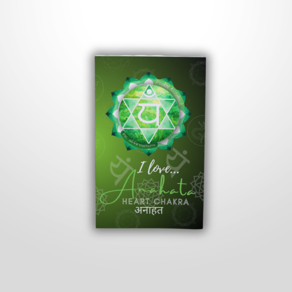 Heart Chakra Pocket Notebook | Inc. Affirmations - Image 3