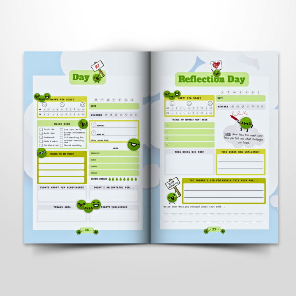 The Happy Pea One-Oh-One to Wellbeing Planner - Image 8