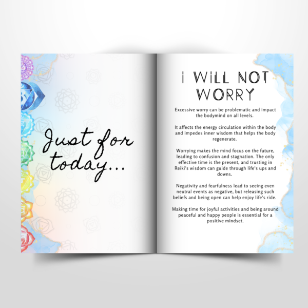 Pre-Order Reiki 21 Day Workbook - Image 3