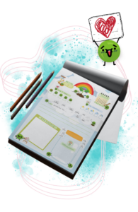 Happy Pea Growing Gratitude Notepad